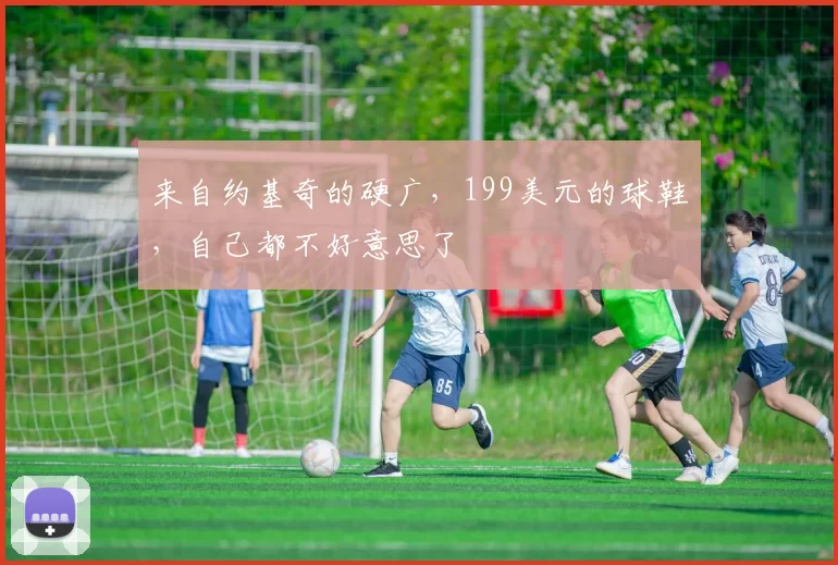 来自约基奇的硬广，199美元的球鞋，自己都不好意思了